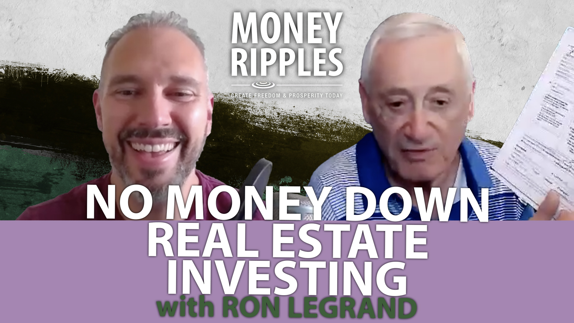 No Money Down Real Estate Investing with Ron Legrand Money Ripples